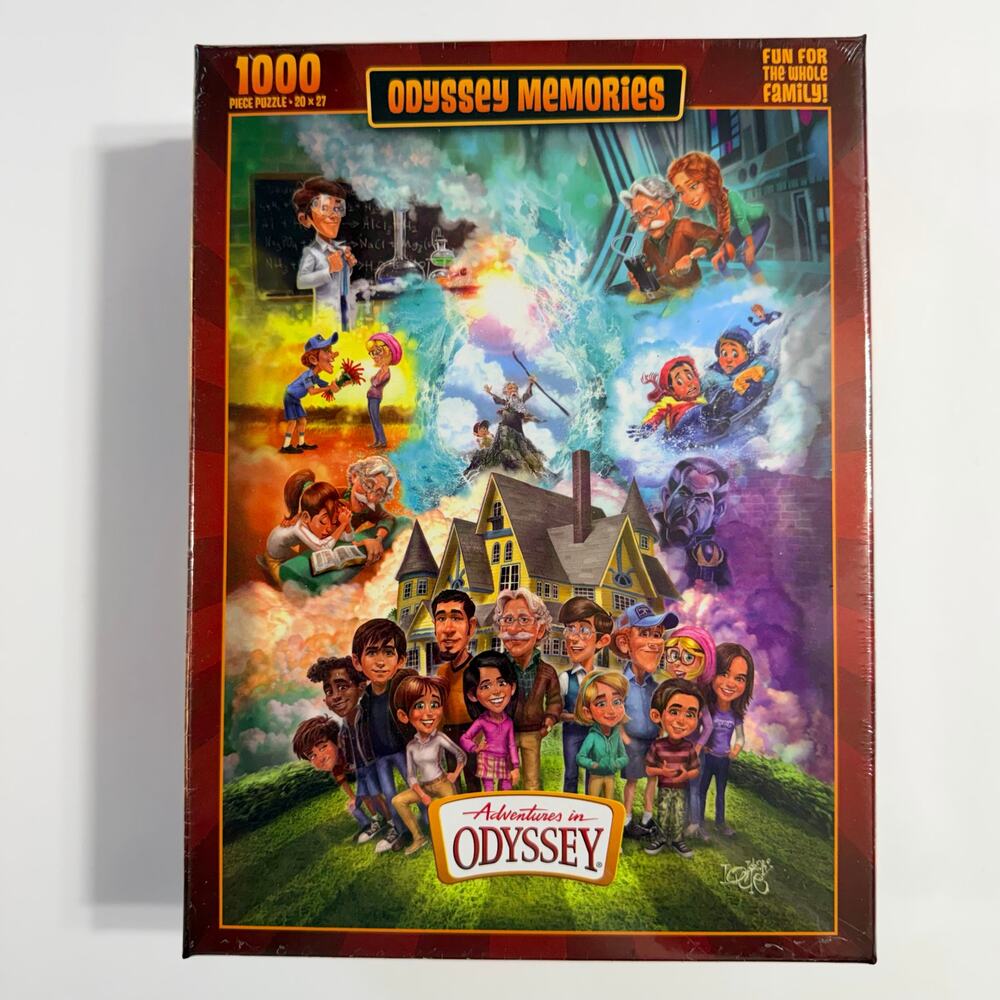 Adventures in Odyssey Jigsaw Puzzle 1000 Piece Focus on the Family 20 x 27
